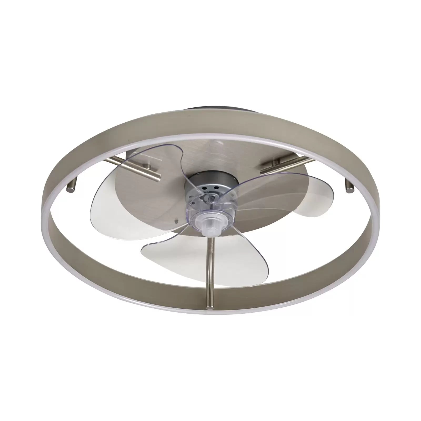 Lindby Deckenventilator Ventilator LED Fernbedienung silber Momitu leise - 4251911780130