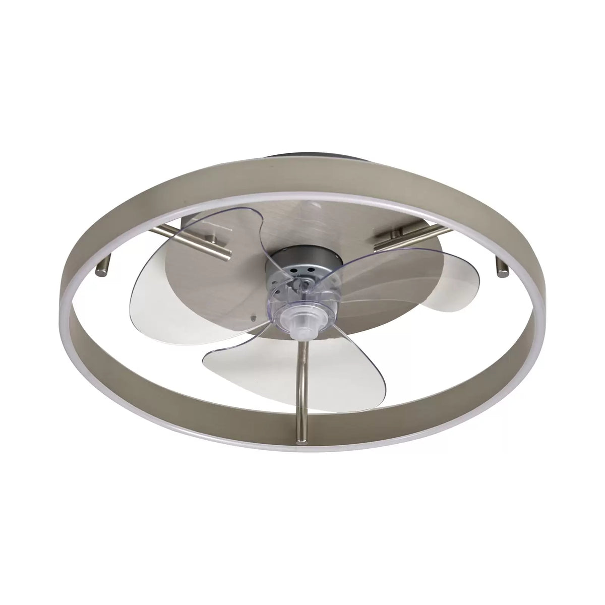 Lindby Deckenventilator Ventilator LED Fernbedienung silber Momitu leise - 4251911780130