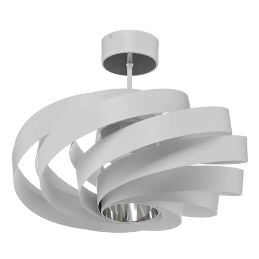 Euluna Deckenleuchte Vento Hängelampe Lampe Leuchte Licht Stahl ø 50cm E27 Weiß  B-Ware - 5905563002049