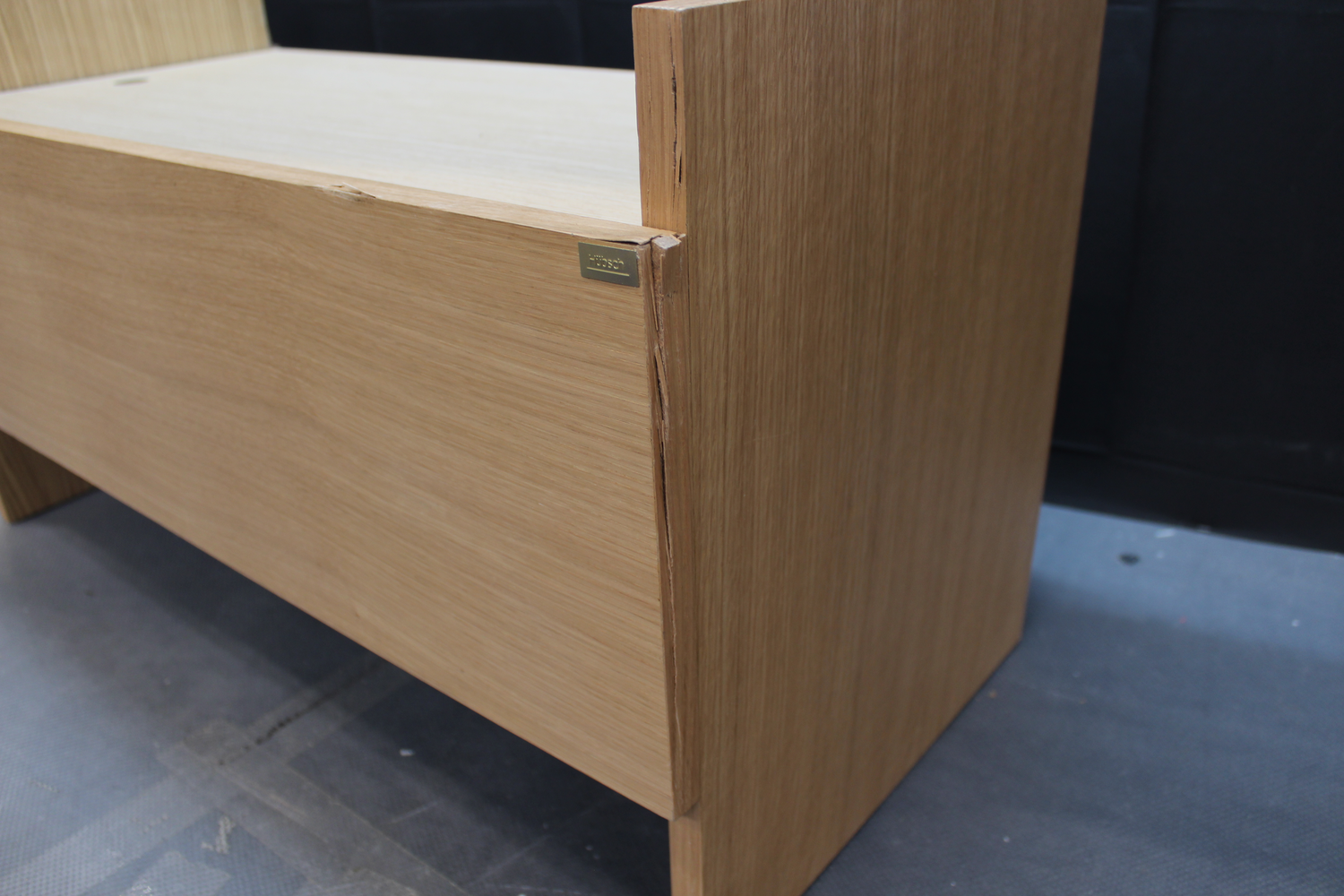 D-Ware Hübsch Interior Forma Bank Sitzbank Essbank Wohnzimmerbank Defektware - 5712772135327