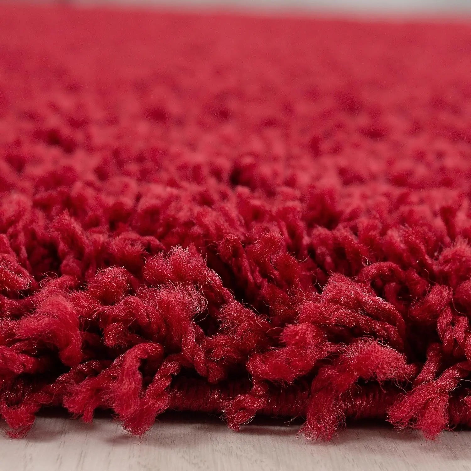 B-Ware Homeby Home Teppich Teppichläufer Rund Rot 30 Mm Wohnzimmer Schlafzimmer 120 Cm - 7101604294956