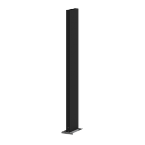 B-Ware Wever & Ducré 910010 B0 Stange Pole 870 Schwarz Sockel Montageplatte Lampe