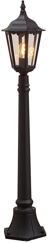 B-Ware Konstsmide Firenze 7215 750 Außenstandleuchte Energiesparlampe E27 100 W Schwarz