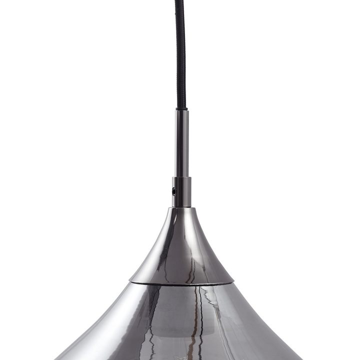 Lucande Hängeleuchte Jarven 5 Flammig Schwarz Glas Deckenlampe Lampe Leuchte97 B-Ware