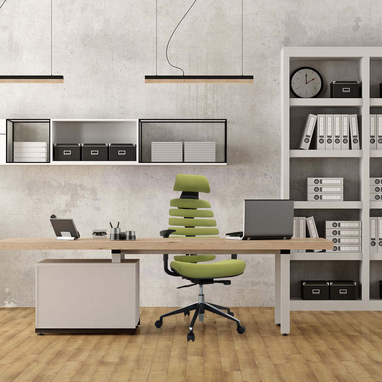 Hjh Office Bürostuhl Drehstuhl Schreibtischstuhl Ergo Line Ii Pro Profi Grün B-Ware - 714606