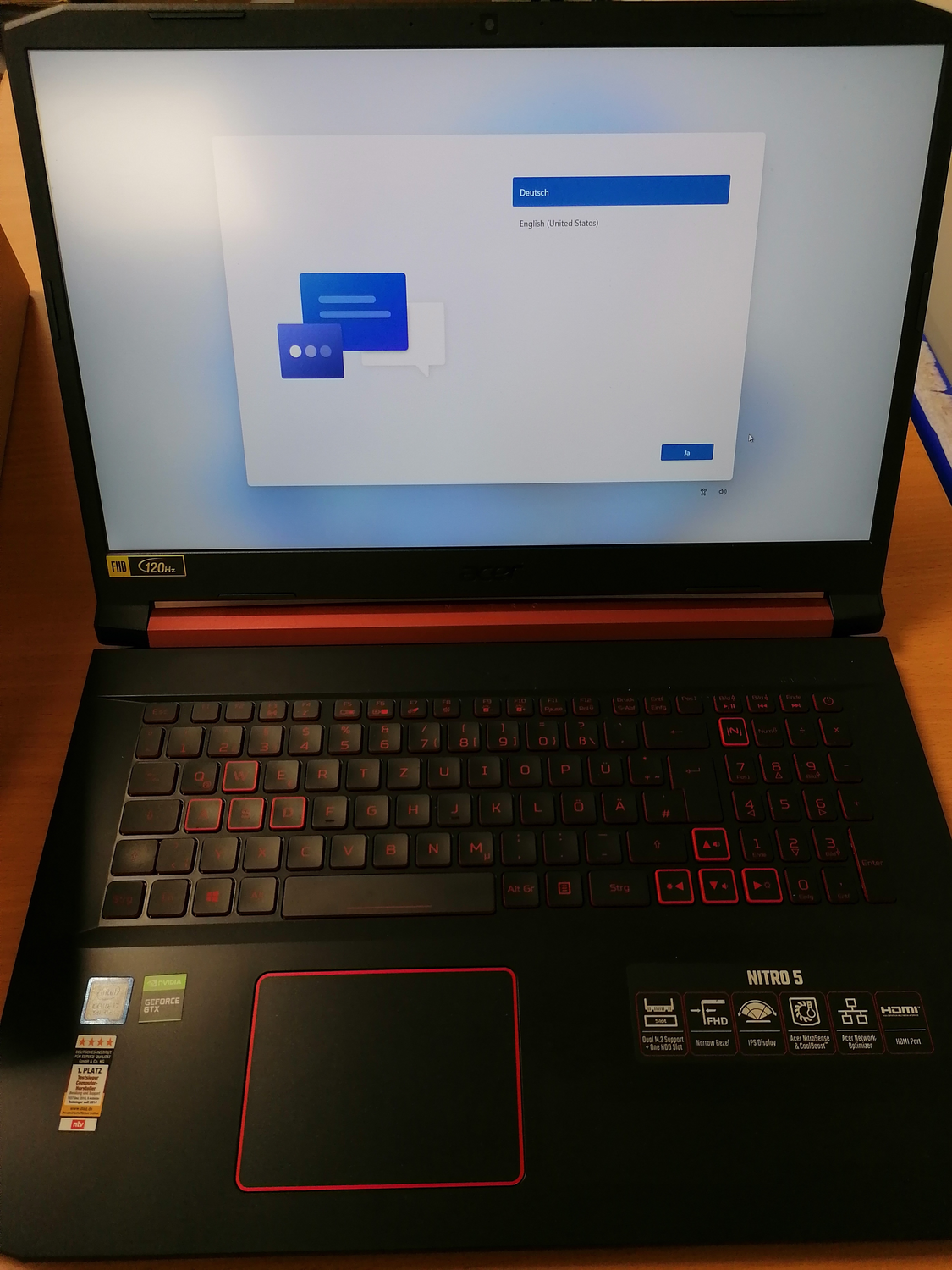 B-Ware Acer Nitro 5 (An517 51 76 Cg), Gaming Notebook Mit 17,3 Zoll Display Siehe Text