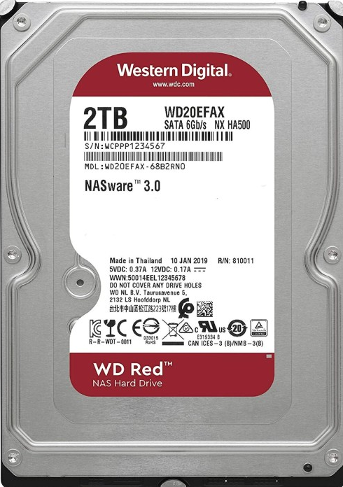 Western Digital WD Red Pro 8 TB Interne Festplatte 8.9 cm (3.5 Zoll) SATA 6 - 0718037858135