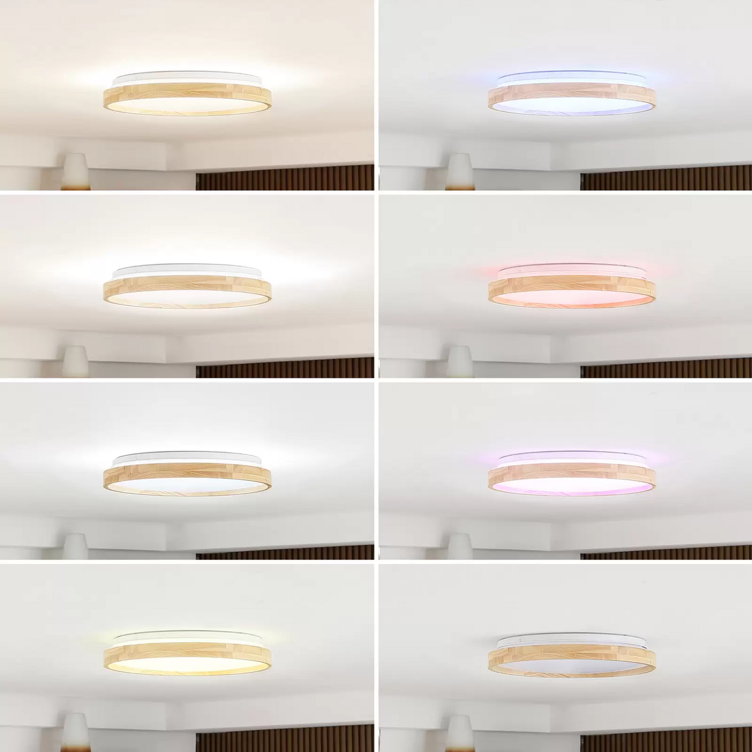 B-Ware Lindby Deckenleuchte Mirren Lampe Smart Led ø49,5cm Cct Tuya