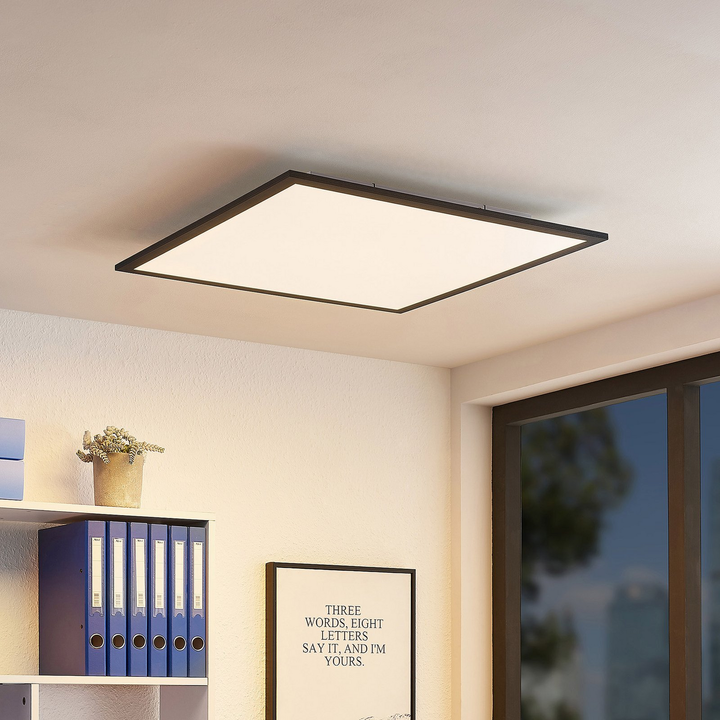 Lindby Nelios LED-Deckenlampe Deckenlampe Lampe Leuchte 4000K 62x62cm