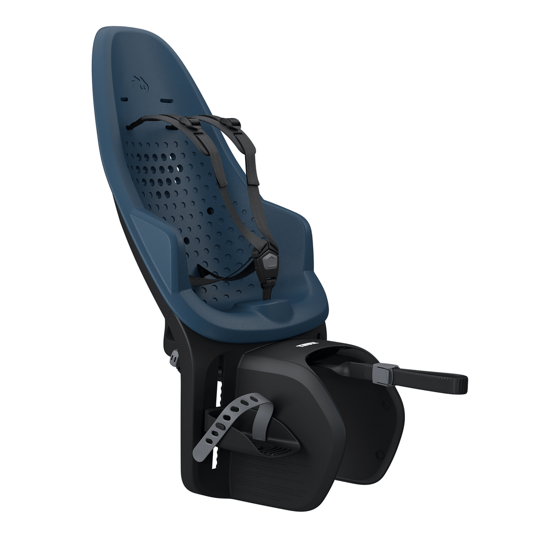 Thule Yepp 2 Maxi Gepäckträgermontage Majolica Blue Fahrradsitz Sitz Kindersitz B-Ware