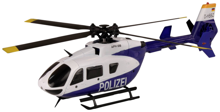 Amewi AFX-135 Polizei RC Hubschrauber Modellhelikopter DEFEKTWARE