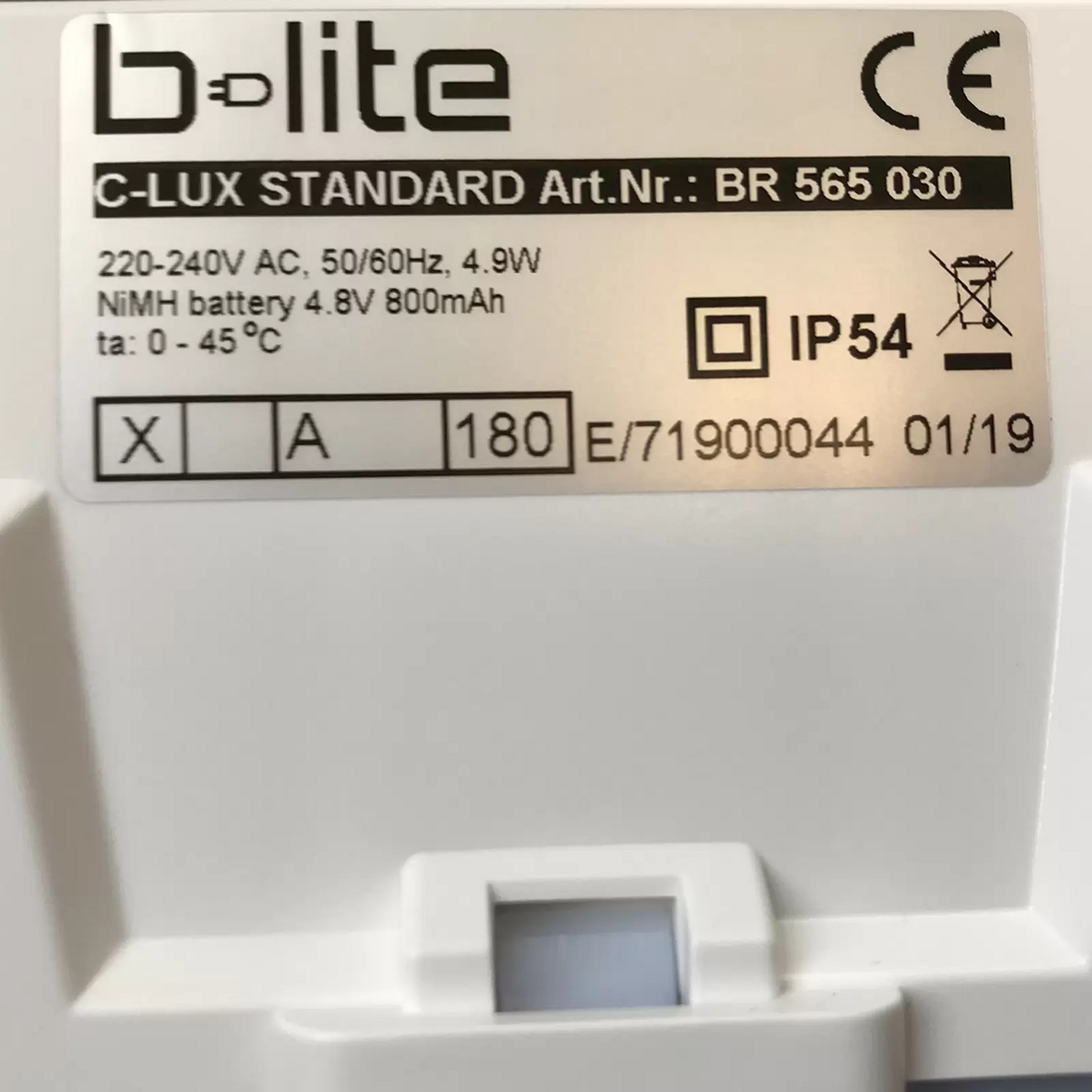 B Safety Led Notleuchte C Lux Standard Zentralversorgung Lampe Leuchte Spot B-Ware - 4251138202354