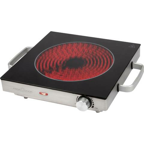 Profi Cook Pc Ekp 1210 Kochplatte Infrarot Einzelkochplatte Glaskeramik 2000 W373 B-Ware