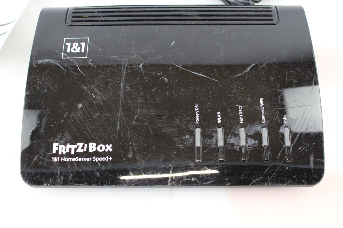 Fritz!Box Router Modem WLAN DECT Server Dualband Homeserver SIEHE TEXT/FOTO - 0721802631581