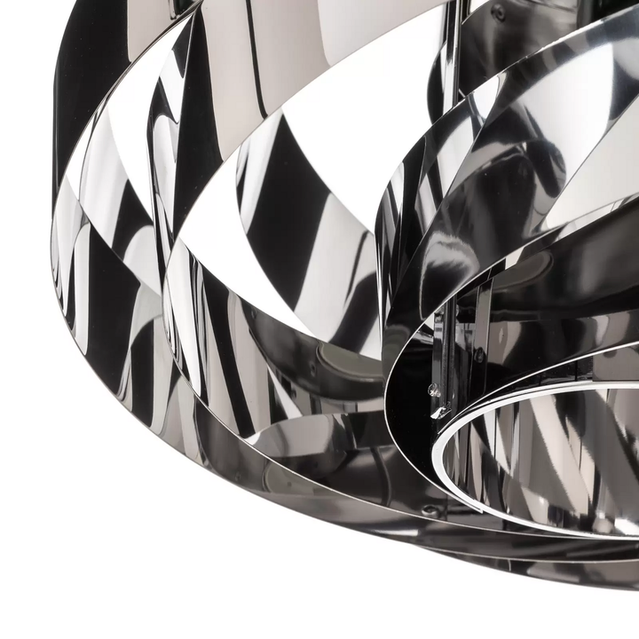 Euluna Deckenleuchte Vento Deckenlampe Deckenlicht Lampe Chromium Nickel ø 40 Cm B-Ware