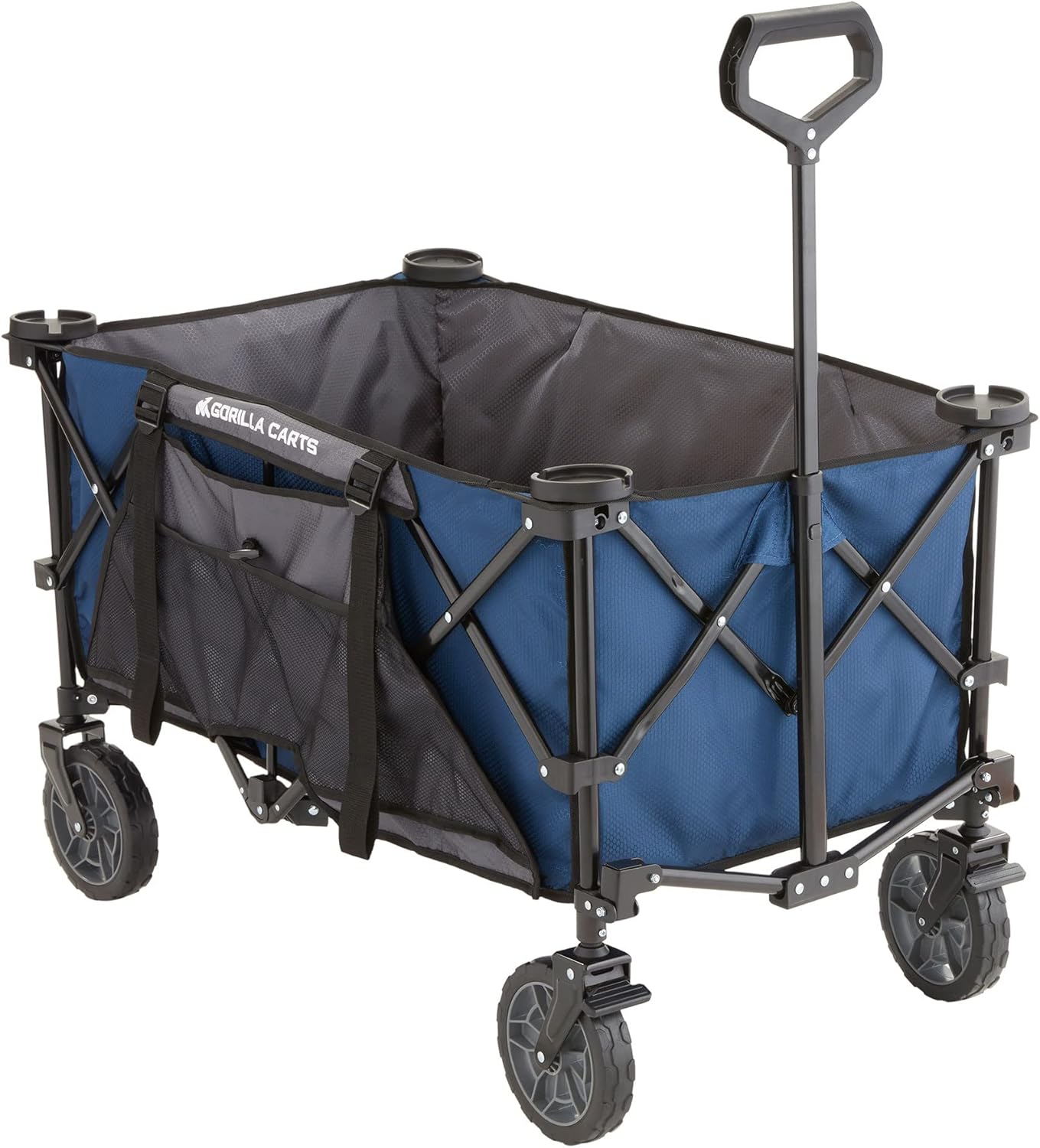 Gorilla Carts Nutzwagen Transportwagen Outdoor Wagen All Terrain Blau Faltbar B-Ware - 722571014674