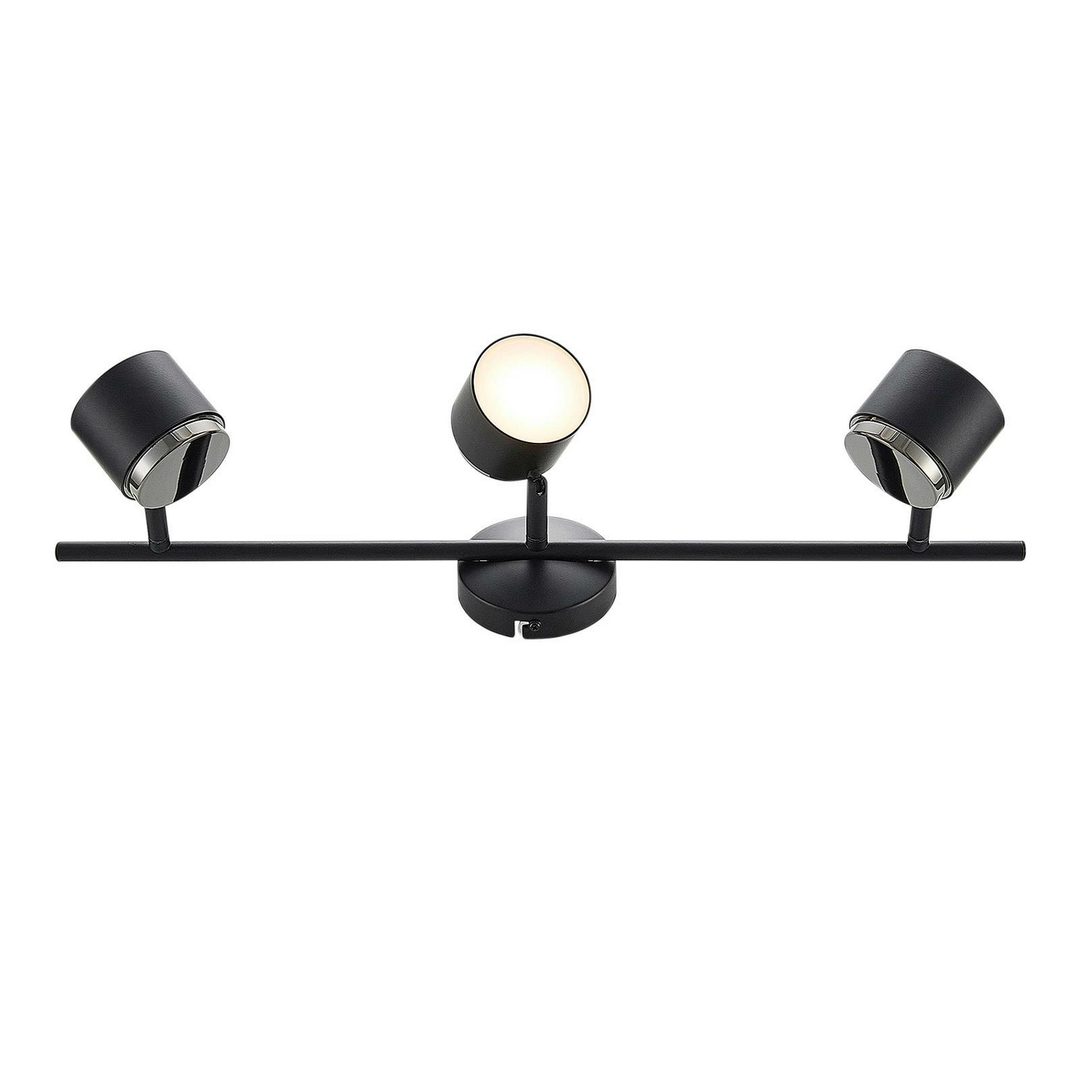 Lindby Marrie LED-Strahler Deckenstrahler Deckenlampe Deckenleuchte 3-fl schwarz