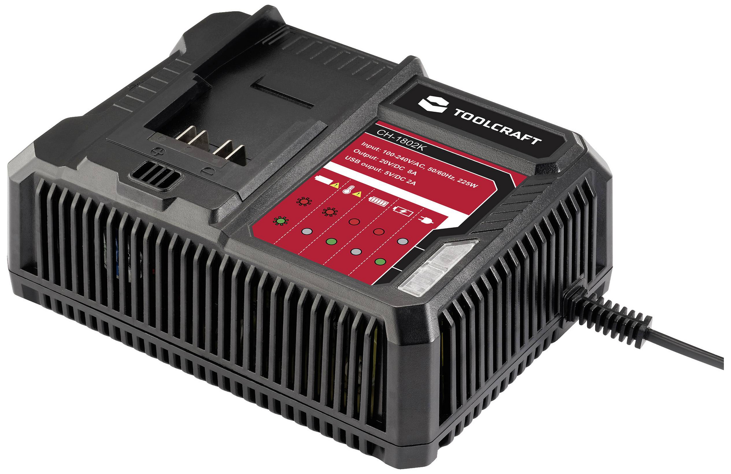 B-Ware Toolcraft Alg 1802 / Tawb 200 Akkupack Ladegerät Batterie Werkzeug Ladegerät237