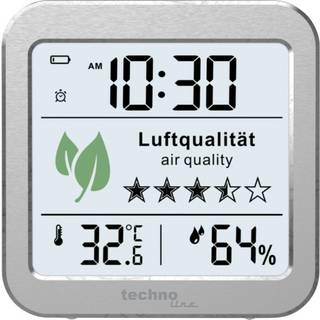 Techno Line WL1020 CO2-Anzeige CO2-Messgerät Wetterstation Thermometer 121