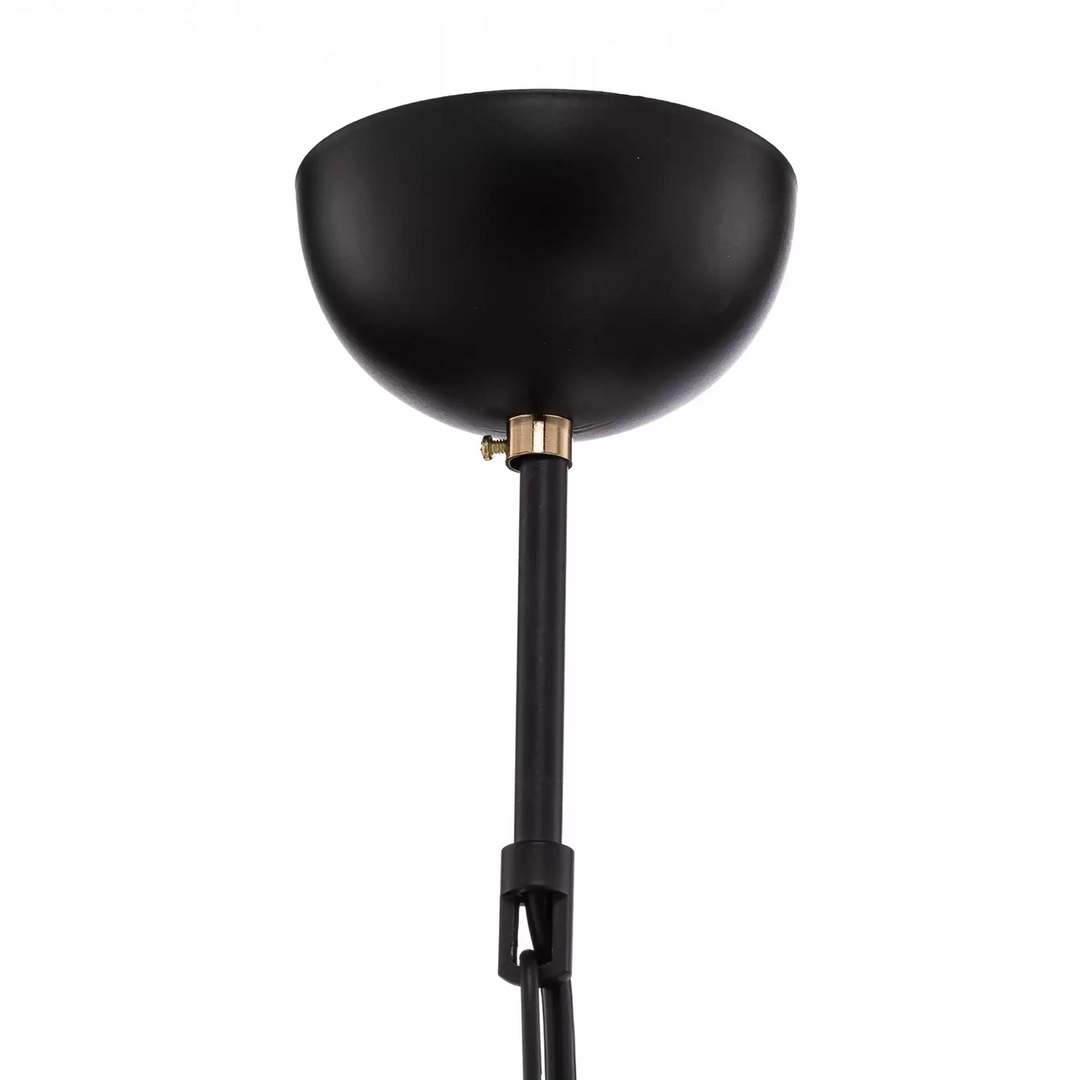 Kronleuchter Dofa Messing Antik/Schwarz Deckenlampe Deckenleuchte Lampe Leuchte B-Ware