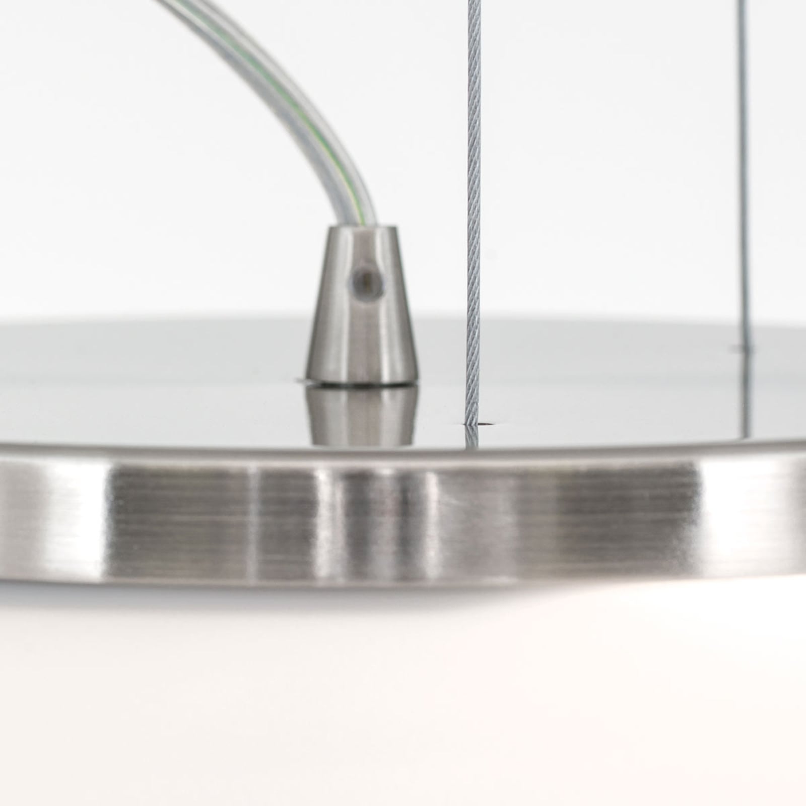 Hängeleuchte Blanc LED Pendelleuchte Lampe dimmbar opalglas nickel matt 21cm - 9003090229192