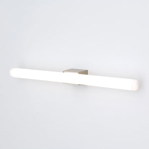 B-Ware Visagist Spiegelleuchte Wandleuchte LED Lampe Halterung nickel matt Metall 50 cm