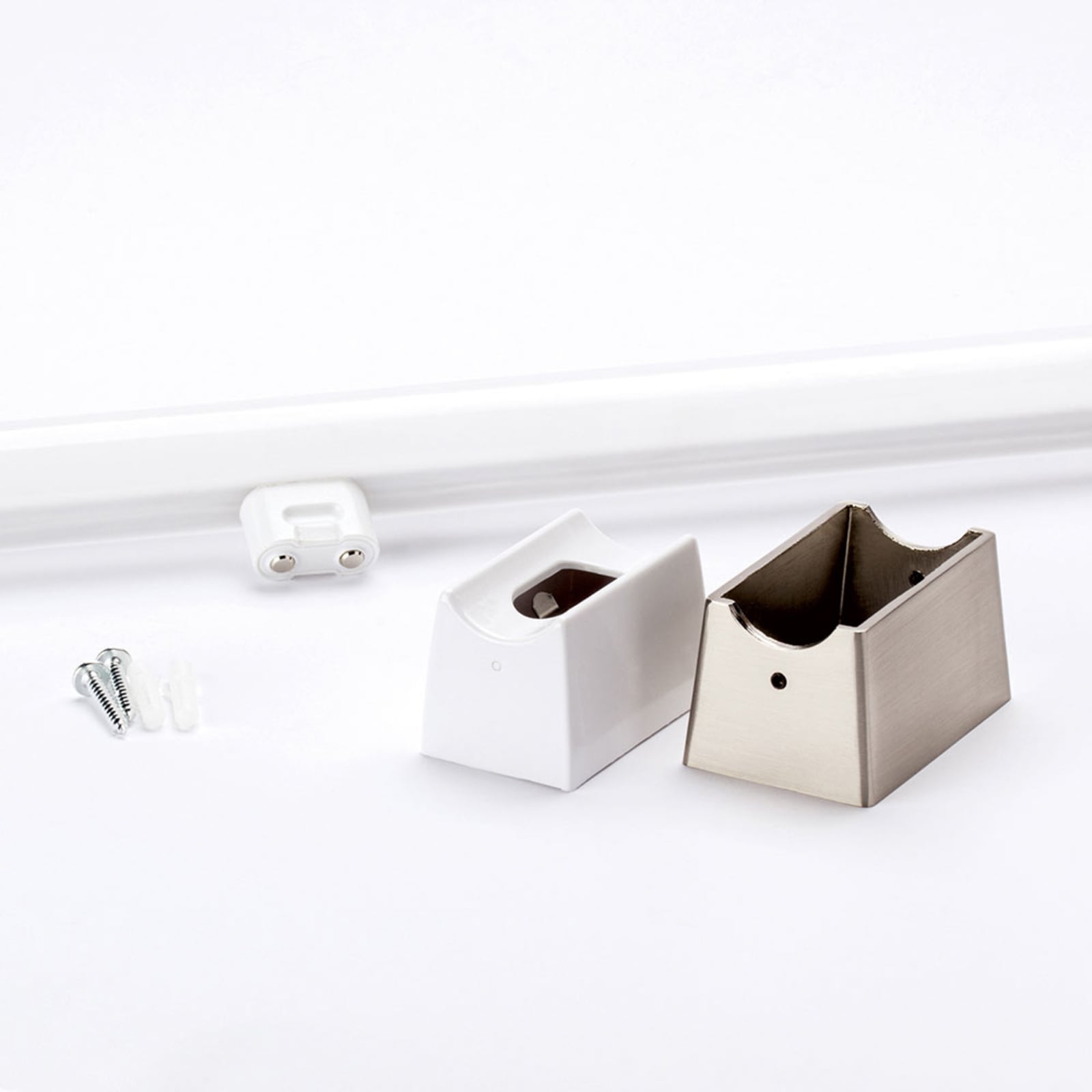 Visagist Spiegelleuchte Wandleuchte LED Lampe Halterung nickel matt Metall 50 cm - 9003090269747