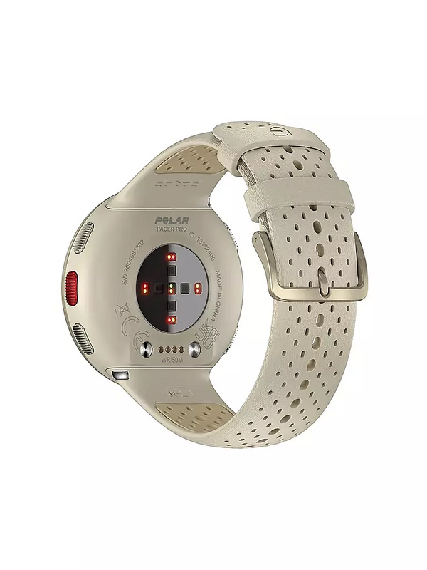 B-Ware Polar Gps Laufuhr Pacer Pro Sportuhr Uhr Smartwatch Fitnessuhr Beige Größe S M L - 725882064321