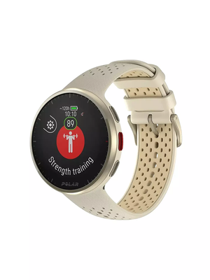 B-Ware Polar Gps Laufuhr Pacer Pro Sportuhr Uhr Smartwatch Fitnessuhr Beige Größe S M L