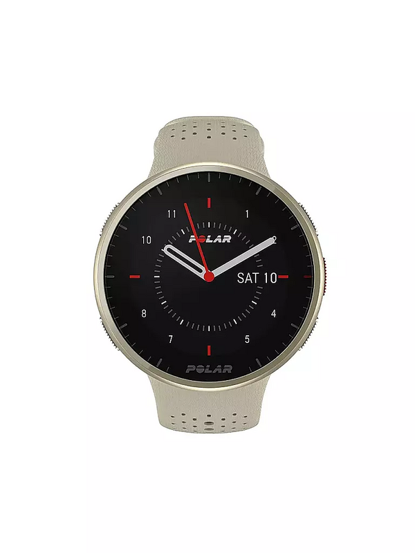 B-Ware Polar Gps Laufuhr Pacer Pro Sportuhr Uhr Smartwatch Fitnessuhr Beige Größe S M L - 725882064321