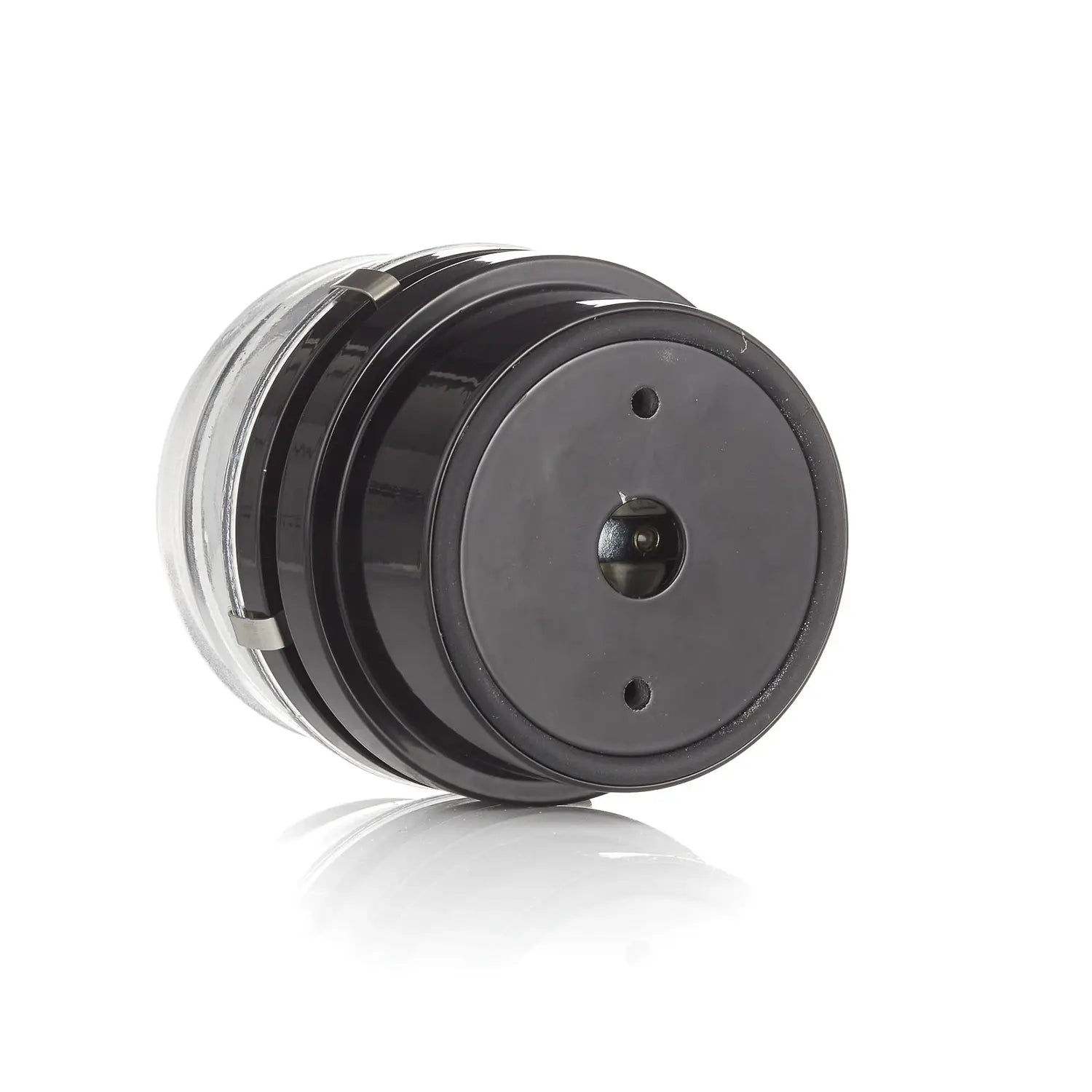 B-Ware Oluce Wandleuchte Fresnel Wandlampe Glaslinse Ip44 E14 Aluminium Glas Schwarz - 7265005