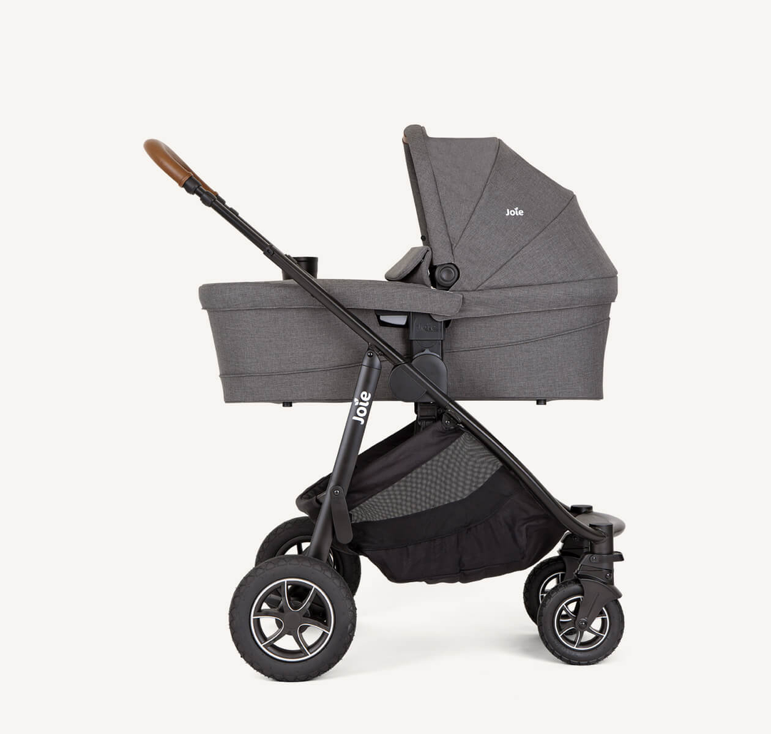 Joie Versatrax 3in1 Kinderwagen Shell Gray Buggy Babywagen Babybuggy Babyschale B-Ware