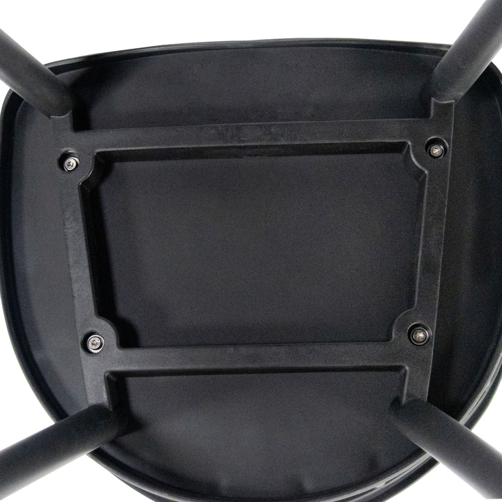 Hjh Living Artifo Rib Esszimmerstuhl Stuhl Sitzmöbel Küche Schwarz B-Ware - 729493
