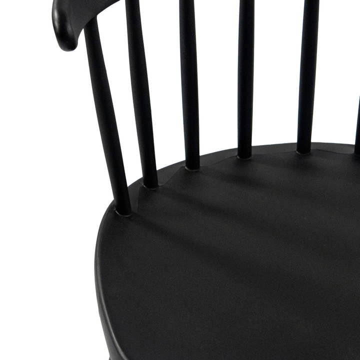 Hjh Living Artifo Rib Esszimmerstuhl Stuhl Sitzmöbel Küche Schwarz B-Ware - 729493