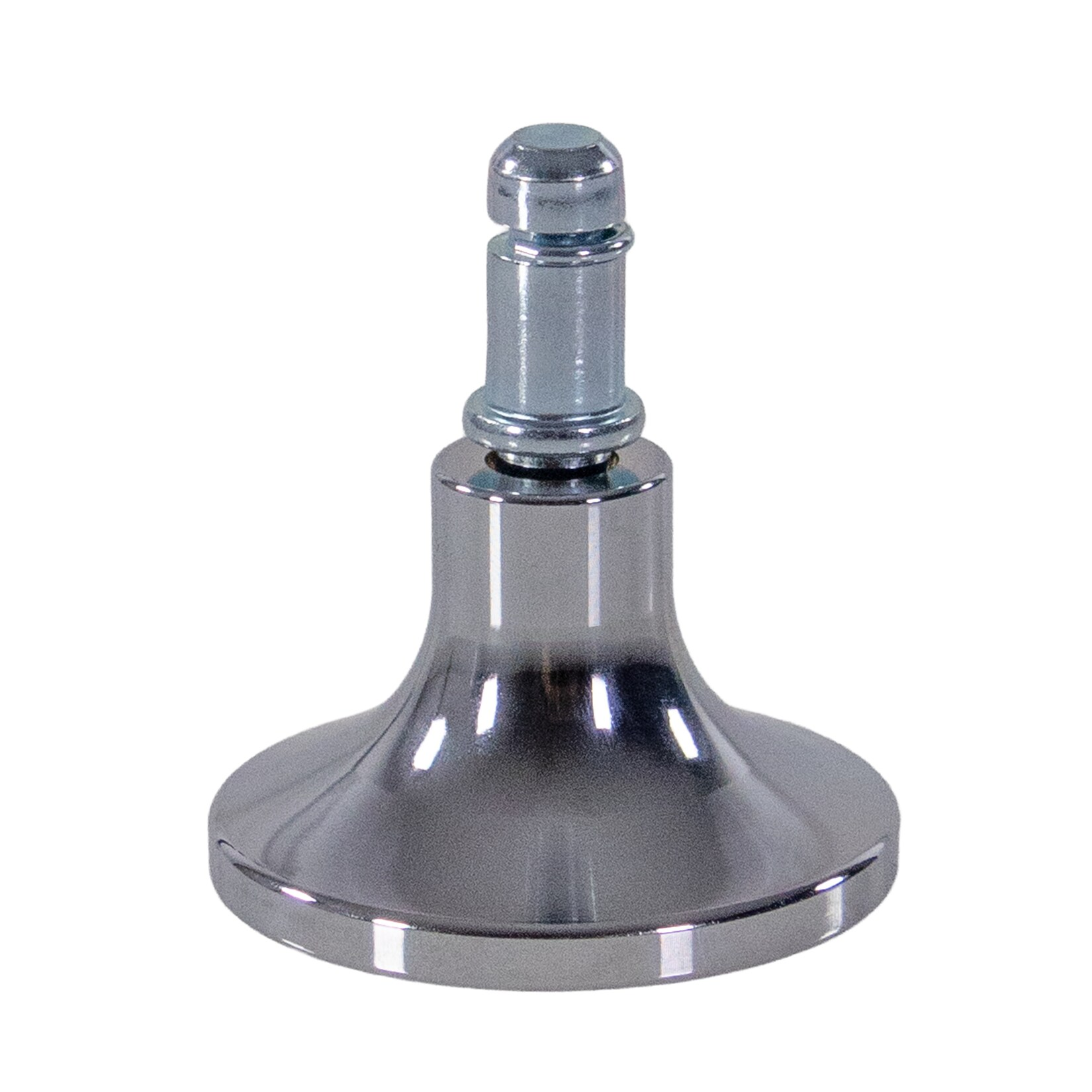 hjh OFFICE Bodengleiter STAND C Stuhlrollen Gleiter Aluminium Silber Stuhl 989 - 4064323108030