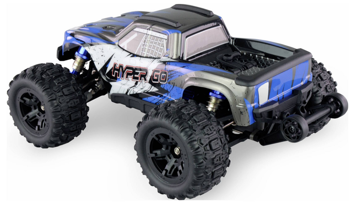 Amewi Hyper Go Advanced Go Blau Brushed 1:16 Rc Modellauto Elektro Monstertruck  B-Ware