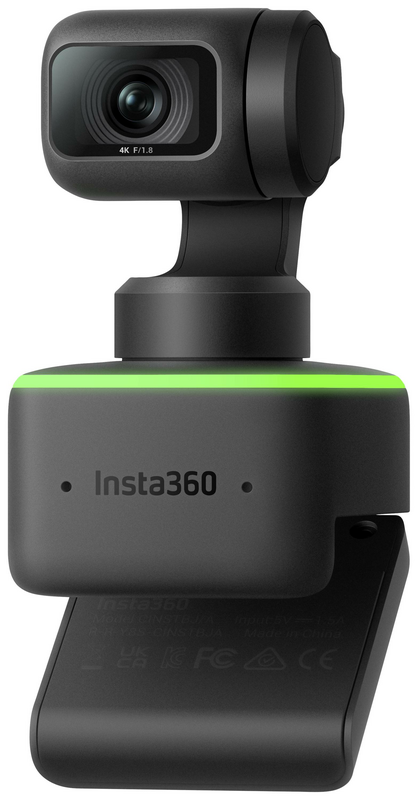 Insta360 Link Videokonferenz Webcam 3840x2160 Pixel Klemm Halterung Mikrofon Fuß B-Ware