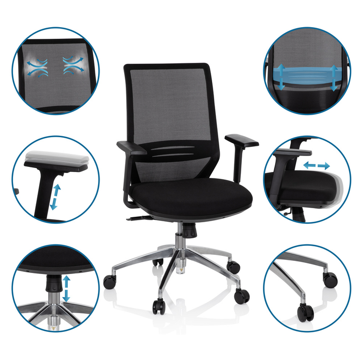 Hjh Office Profondo Bürostuhl Drehstuhl Schreibtischstuhl Stuhl Drehsitz Büro B-Ware