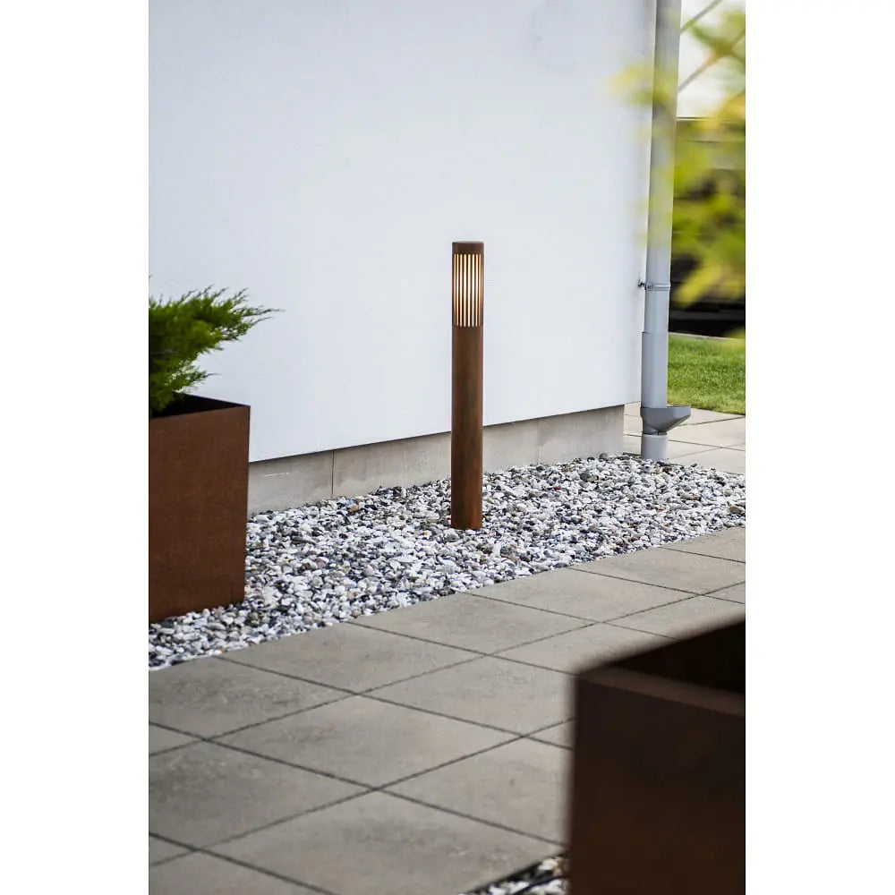 B-Ware Konstsmide Wegeleuchte Gartenleuchte Outdoor Beleuchtung Pistoia Rost E27