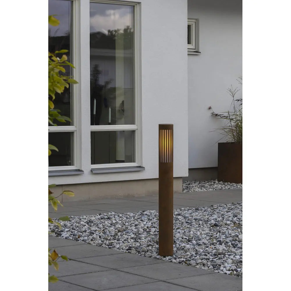 B-Ware Konstsmide Wegeleuchte Gartenleuchte Outdoor Beleuchtung Pistoia Rost E27
