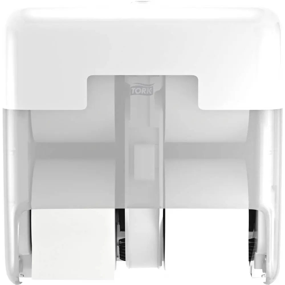 B-Ware Tork Toilettenpapierhalter Spender Toilettenpapier T7 System Weiß 4 Rollen - 7322542403679