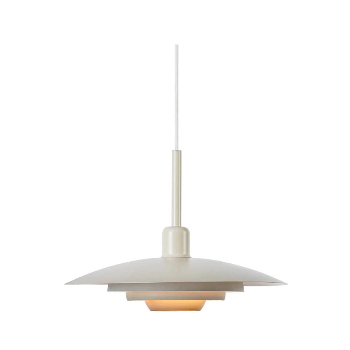 Markslöjd Piny 35 Pendelleuchte Beige 25,5 cm Höhe 40 Watt IP20 für Innenräume - 7330024616967