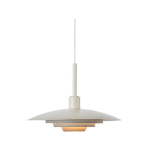 B-Ware Markslöjd Piny 35 Pendelleuchte Beige 25,5 cm Höhe 40 Watt IP20 für Innenräume