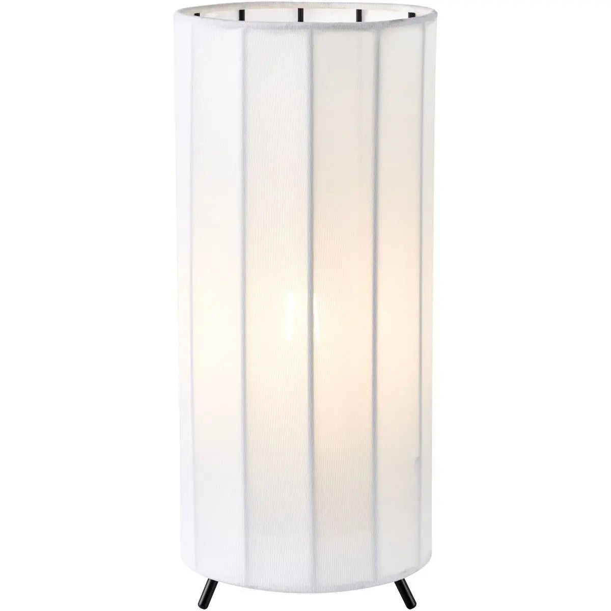B-Ware Markslöjd Tischlampe Leuchte Hikari Tisch Lampe Stoff Metall Weiß 31,5 Cm E27 - 7330024618213