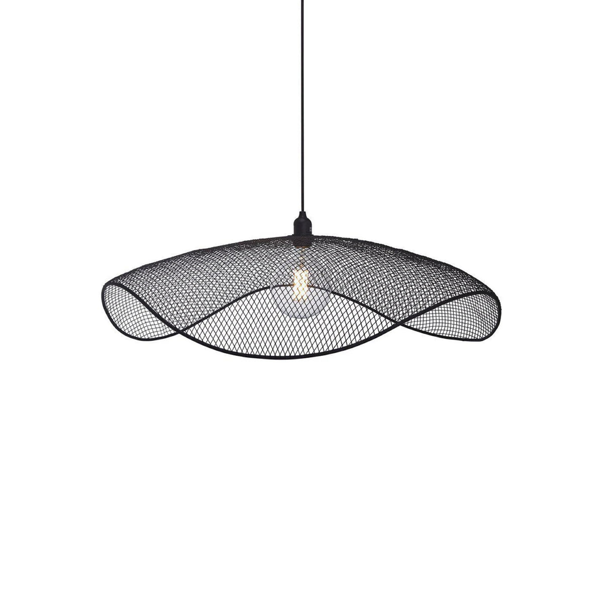 PR Home Hängeleuchte Pendelleuchte Vivi Ø 79 cm schwarz Metall 1 x 40 W E27 - 7330976131501
