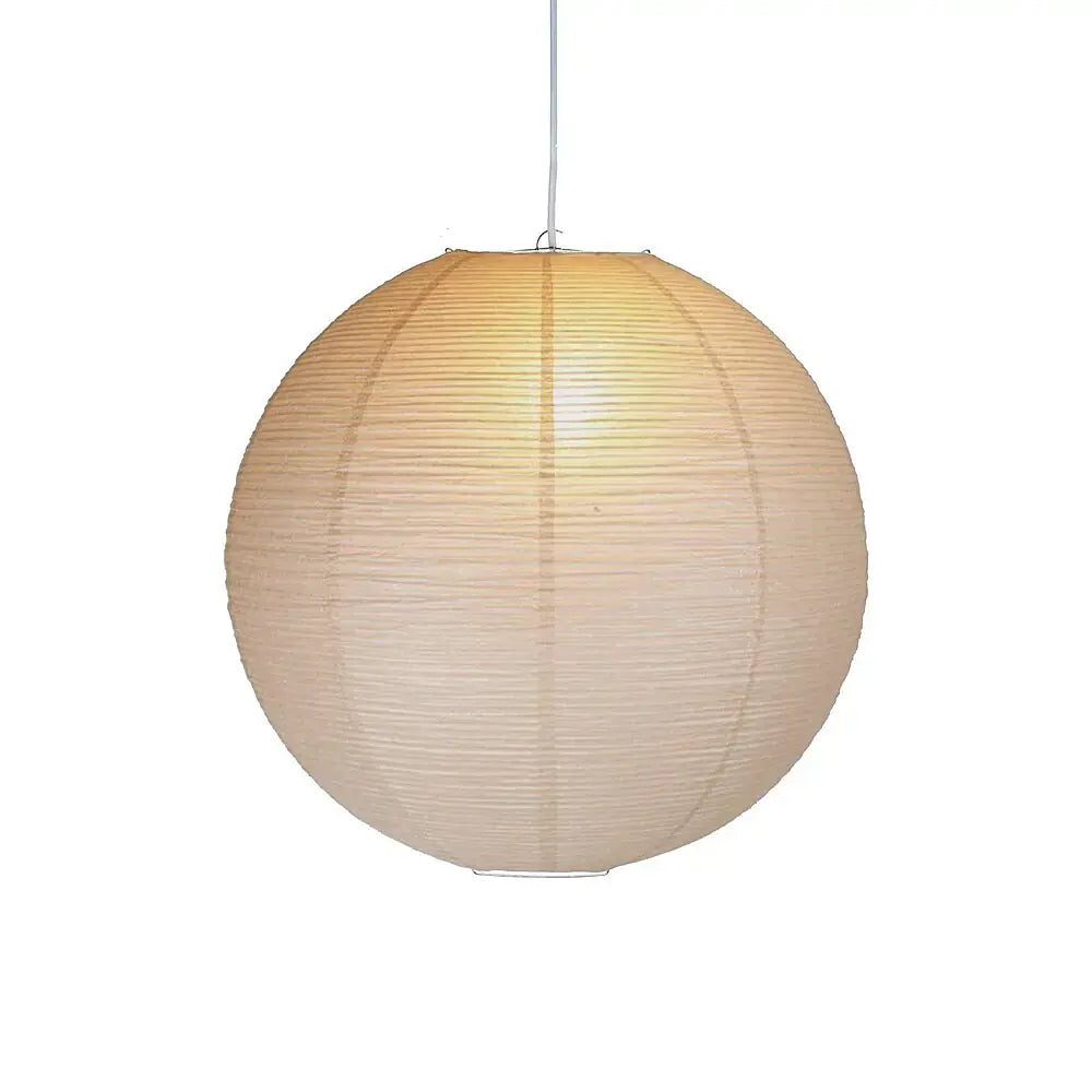 B-Ware Pr Home Lampenschirm Schirm Haru Papier Beige Reispapier Kugelform 50 Cm  - 7330976144112