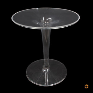 B-Ware Kartell Tip Top Beistelltisch Wohnzimmertisch Couchtisch Sofatisch transparent