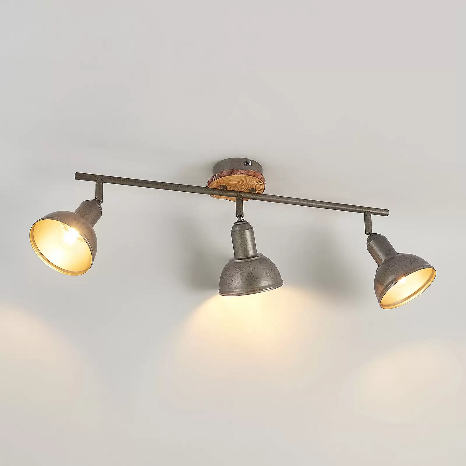 Deckenlampe Deckenstrahler Spot Lampe Deckenleuchte 3 Flammig Lindby Nesrin