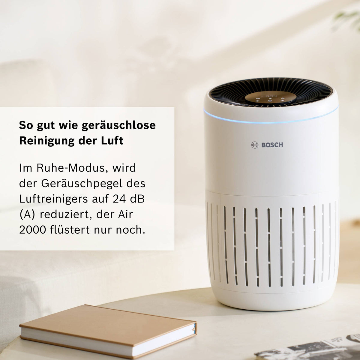 Bosch Home Comfort 7733702200 Air 2000 Luftreiniger Luft-Reinigung 37 m² Weiß - 4062321717988