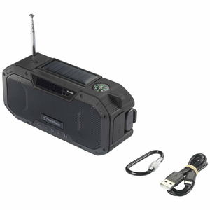 B-Ware Renkforce Rf Cr 300 Outdoorradio Radio Ukw Mw Notfallradio Bluetooth Solarpa238